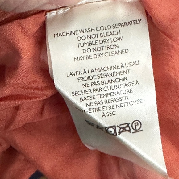 Anthropologie smocked waist floral mini skirt- women’s size XL. Ruffle hem - Picture 7 of 10